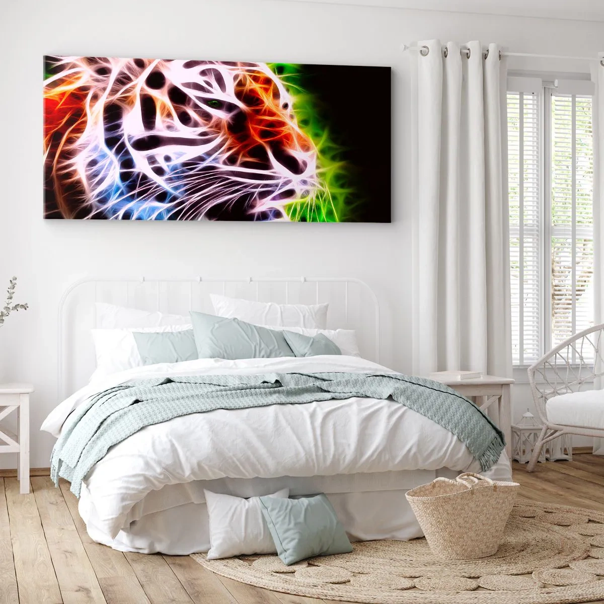 Impression sur toile - Image sur toile - L'aura dangereux - 100x40 cm