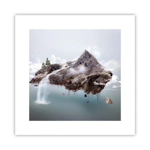 Affiche - Poster - L'oeil du surréaliste - 30x30 cm