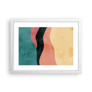 Affiche dans un cadre blanc - Poster - Conformité non-conforme - 40x30 cm