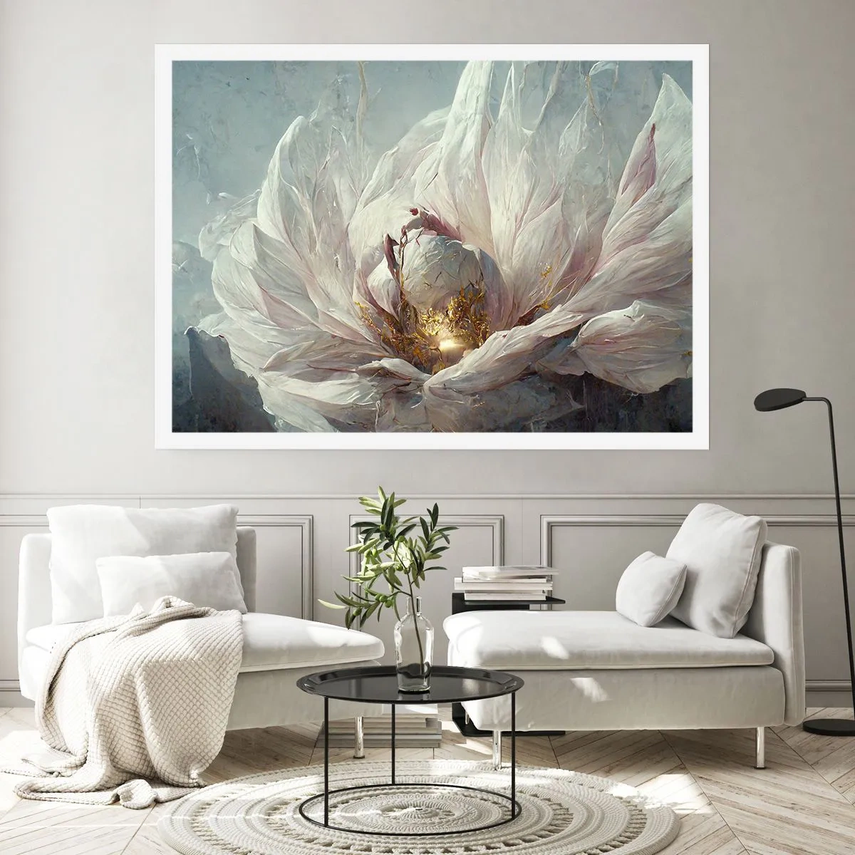 Affiche - Poster - Il fleurit une fois tous les cent ans - 40x30 cm
