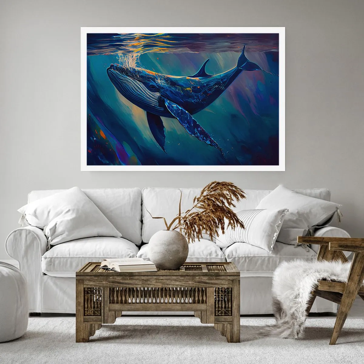 Affiche - Poster - Bienvenue dans mon monde - 91x61 cm