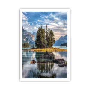 Affiche - Poster - Sous les grandes eaux claires - 70x100 cm