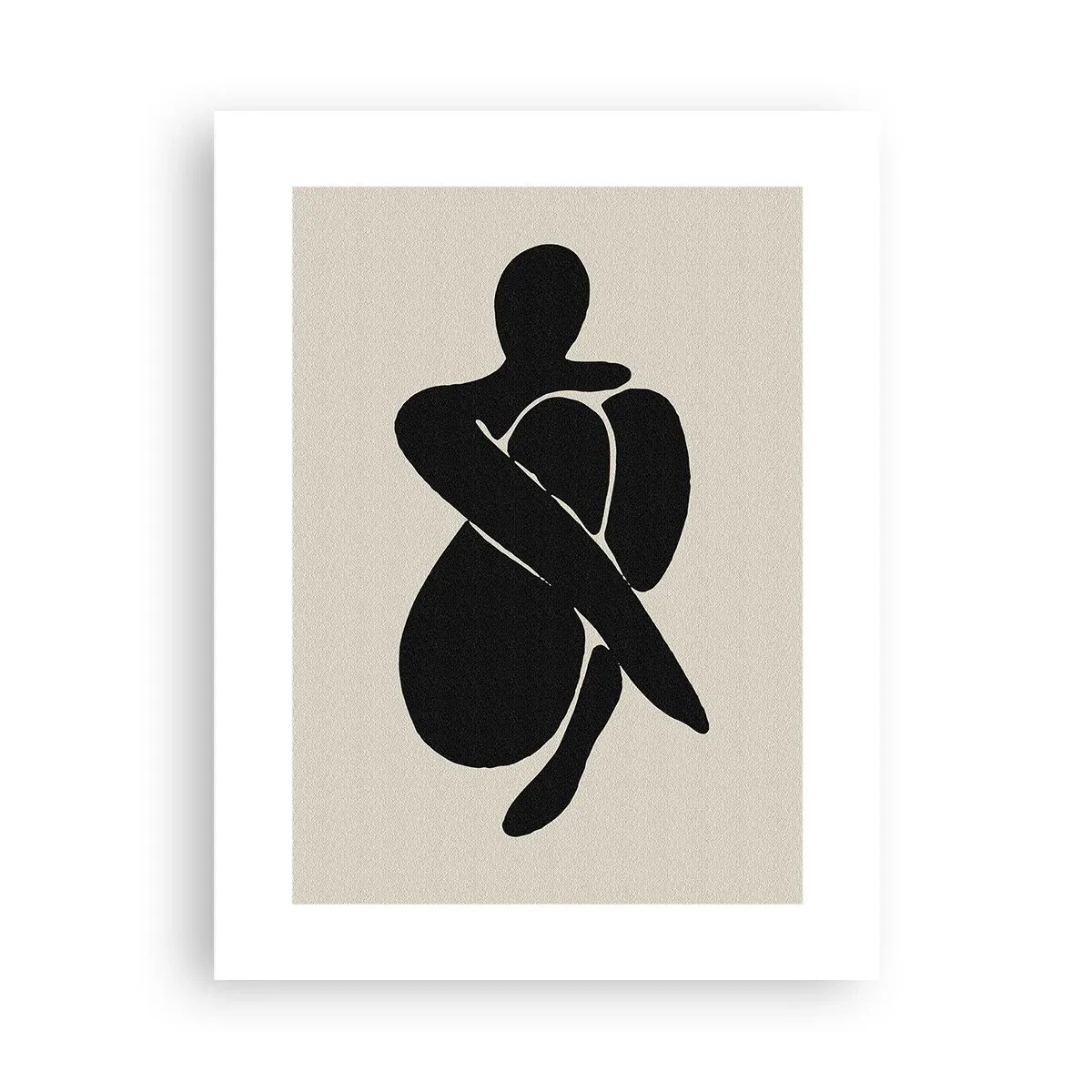 Affiche - Poster - Dans ses propres bras - 30x40 cm