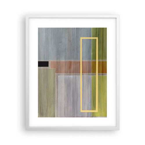 Affiche dans un cadre blanc - Poster - Simple et calme - 40x50 cm