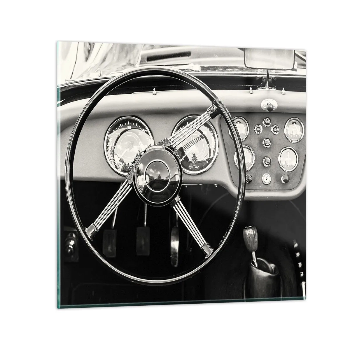 Impression sur verre - Image sur verre - Rêve de collectionneur - 40x40 cm