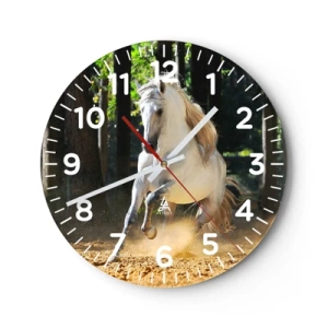 Horloge murale - Pendule murale - Comme dans un roman fantastique - 30x30 cm