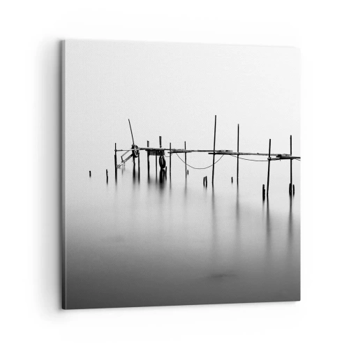 Impression sur toile - Image sur toile - Et s'il n'y avait pas de monde ? - 60x60 cm