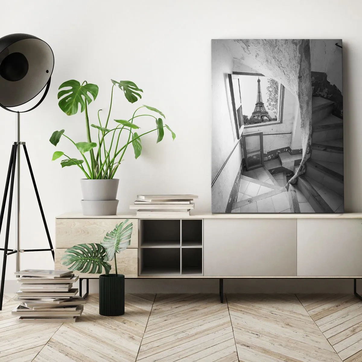 Impression sur toile - Image sur toile - Quelle vue! - 70x100 cm