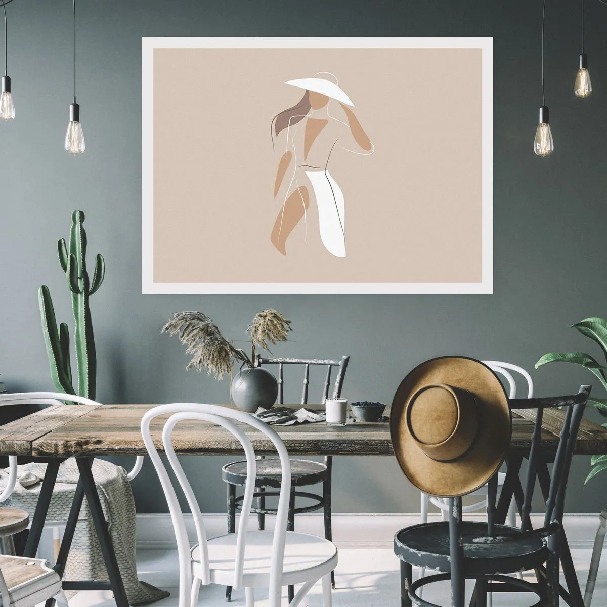 Affiche - Poster - Lea mode est un jeu - 40x30 cm