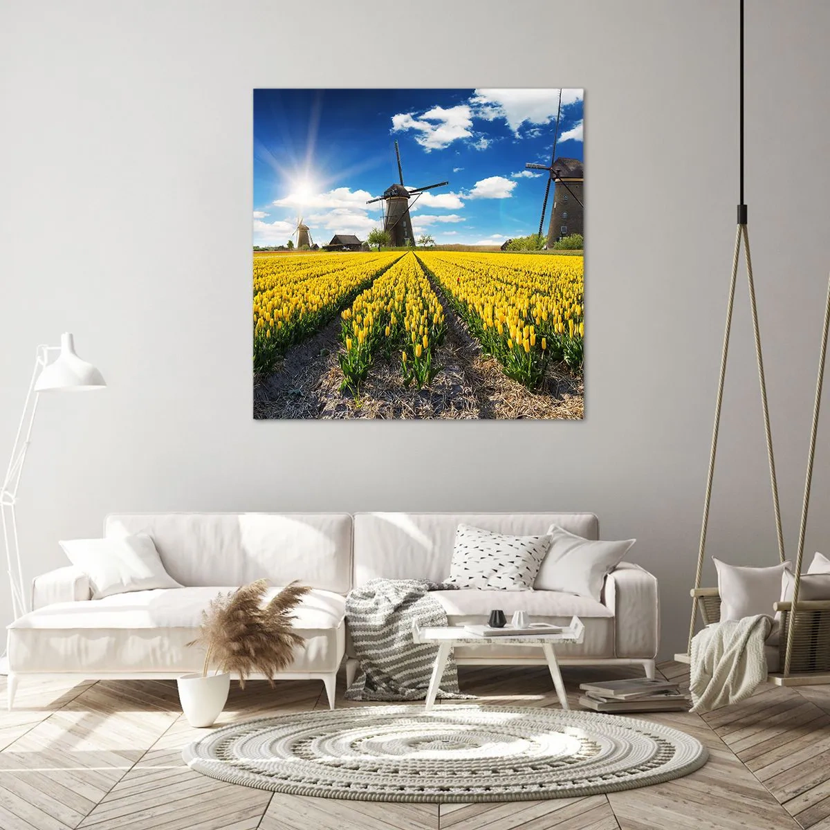 Impression sur toile - Image sur toile - Ça ne pourrait pas être plus hollandais - 60x60 cm