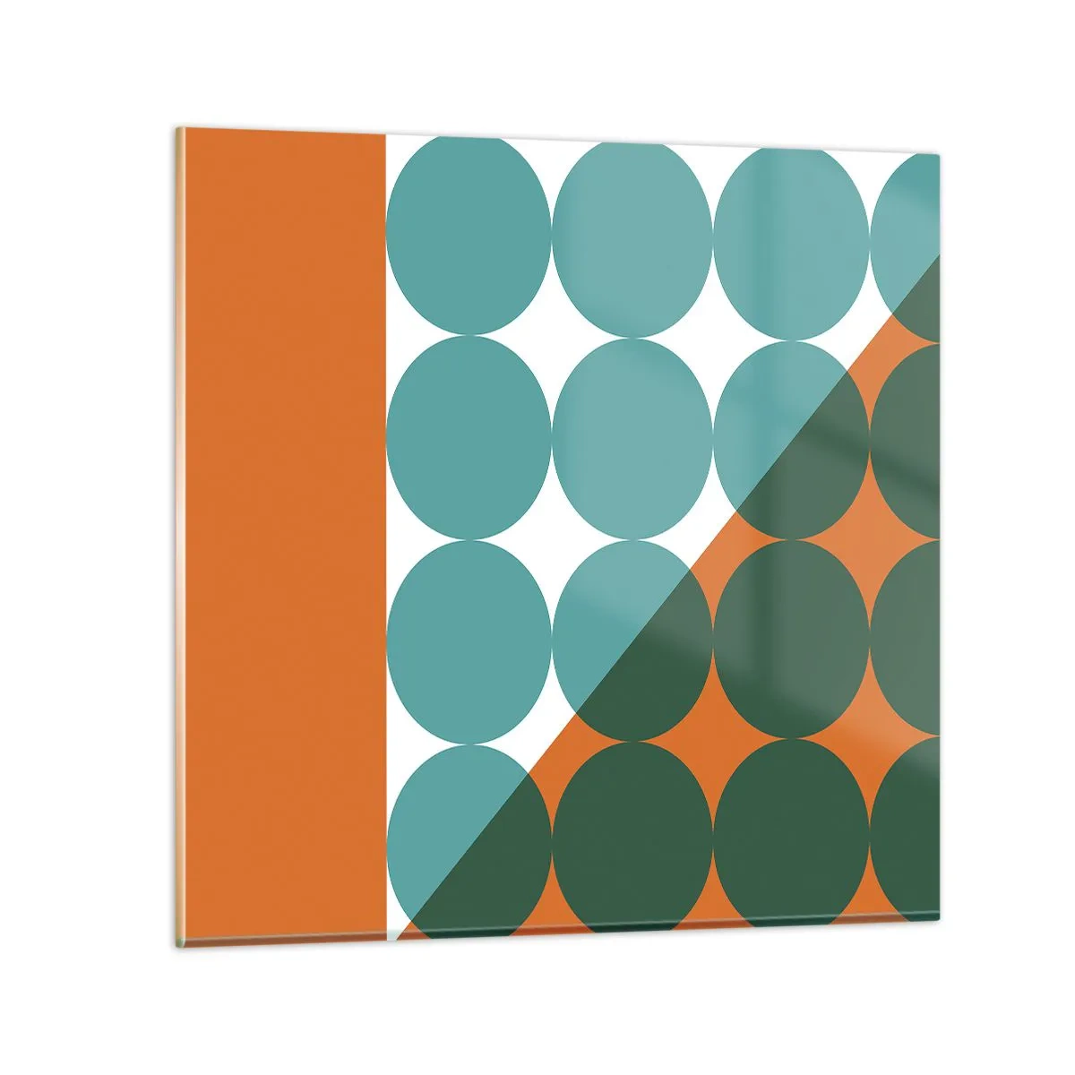 Impression sur verre - Image sur verre - En haut et en diagonale - 70x70 cm