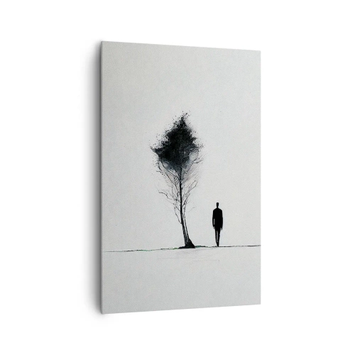 Impression sur toile - Image sur toile - Nous errons tous - 80x120 cm