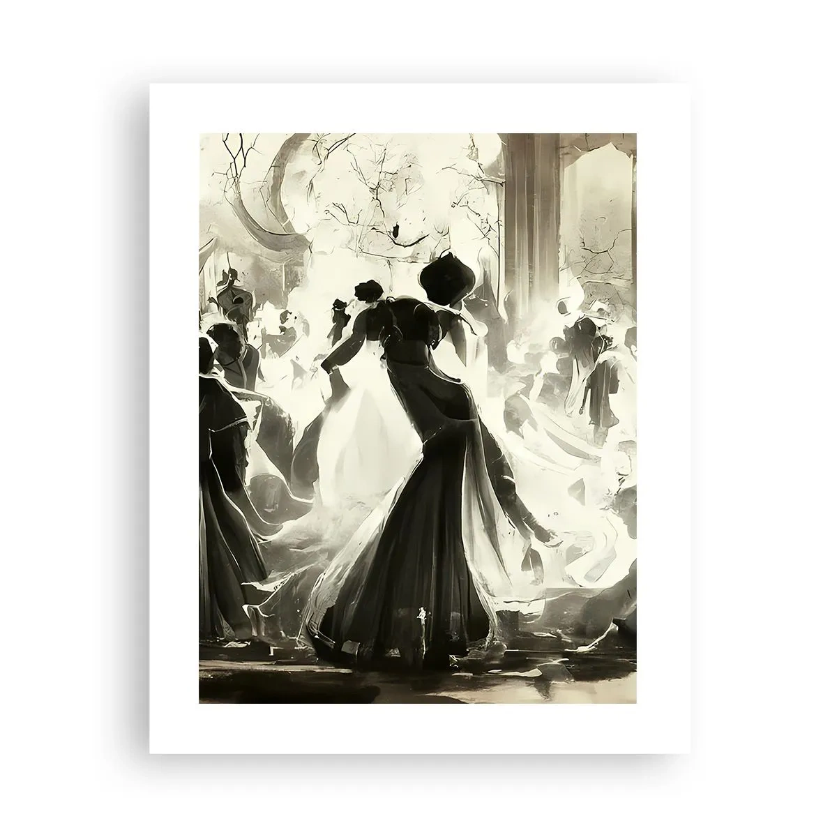 Affiche - Poster - La grande mascarade - 40x50 cm