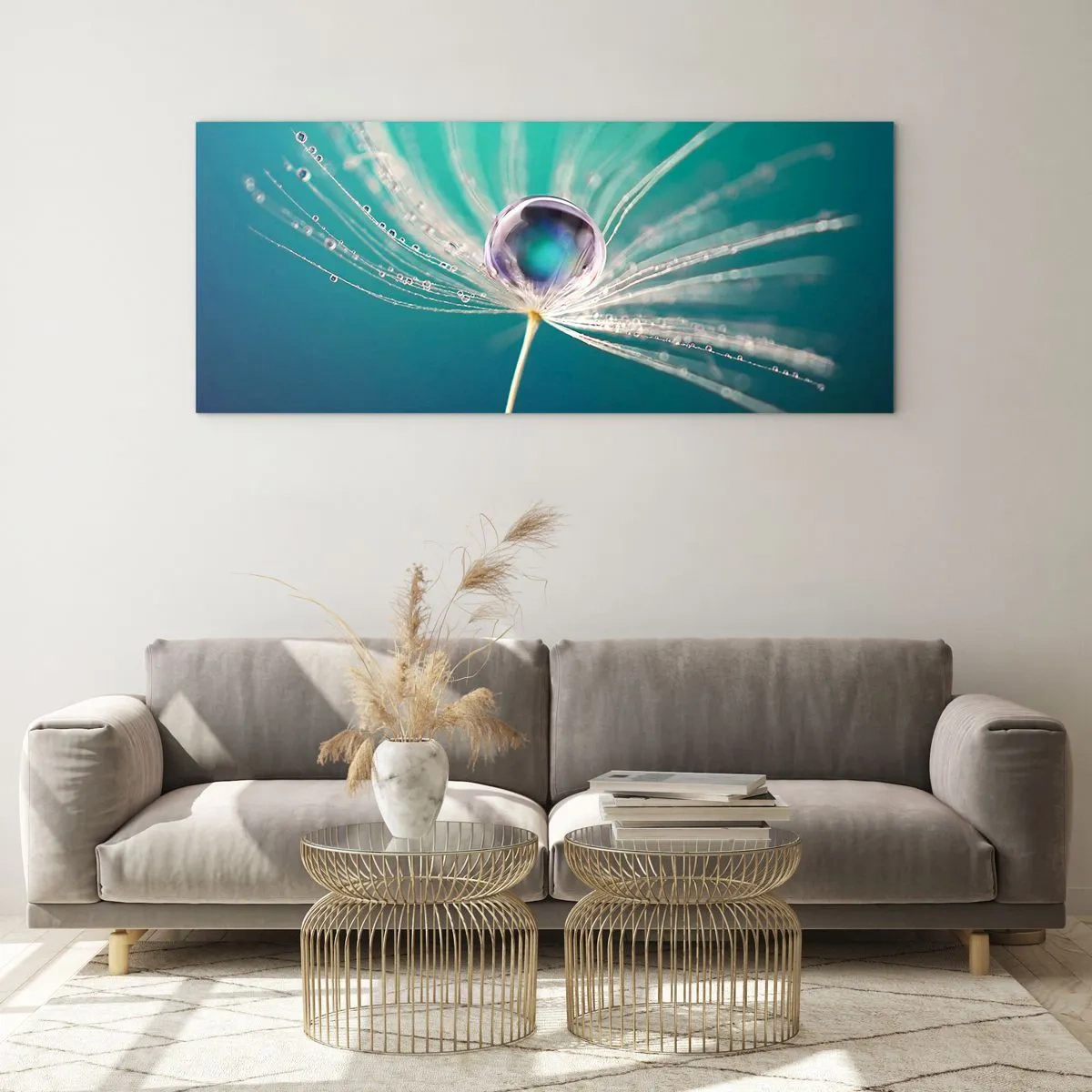 Impression sur verre - Image sur verre - Moment mystique - 90x30 cm