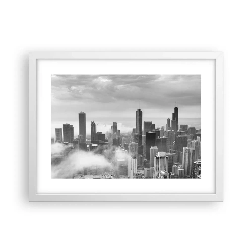 Affiche dans un cadre blanc - Poster - Paysage américain - 40x30 cm