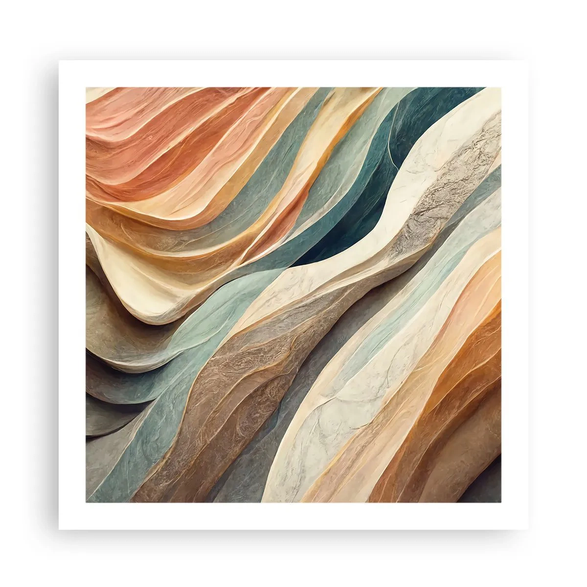 Affiche - Poster - Le moment avant le changement - 60x60 cm