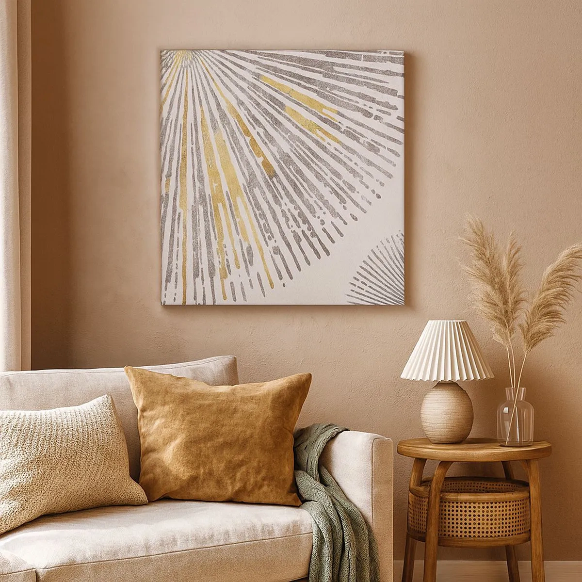 Impression sur toile - Image sur toile - La beauté du rayon - 30x30 cm