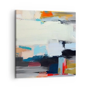 Impression sur toile - Image sur toile - Y a-t-il une méthode ? - 60x60 cm