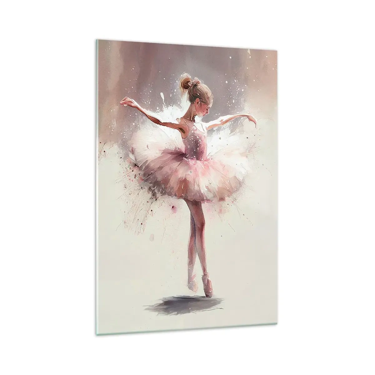 Impression sur verre - Image sur verre - Comme un jeune oiseau - 70x100 cm