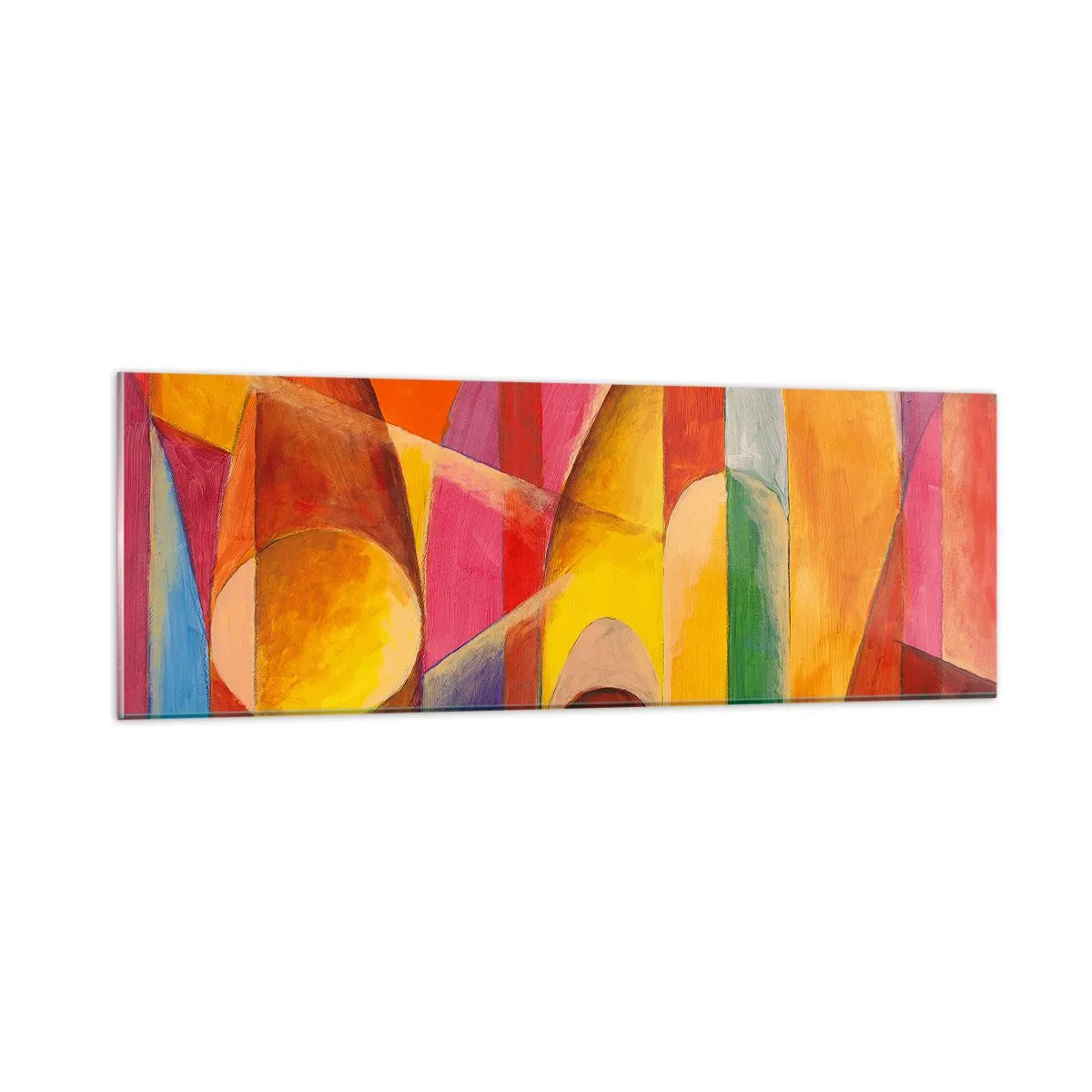 Impression sur verre - Image sur verre - Cathédrale du soleil - 90x30 cm