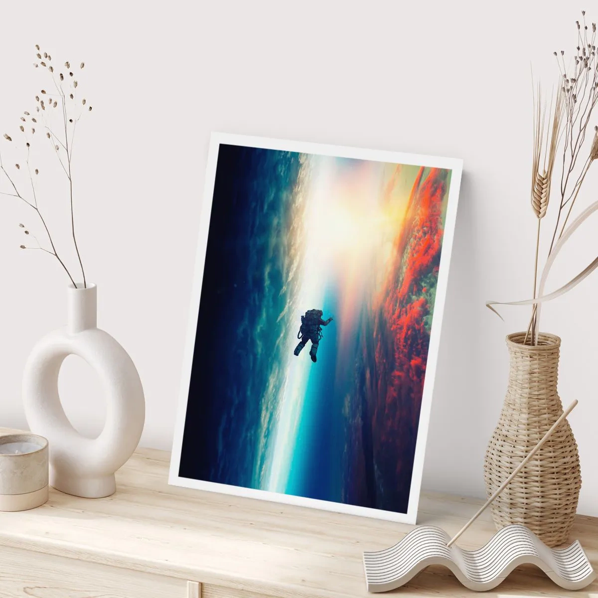 Affiche - Poster - Affronter l'univers - 30x40 cm