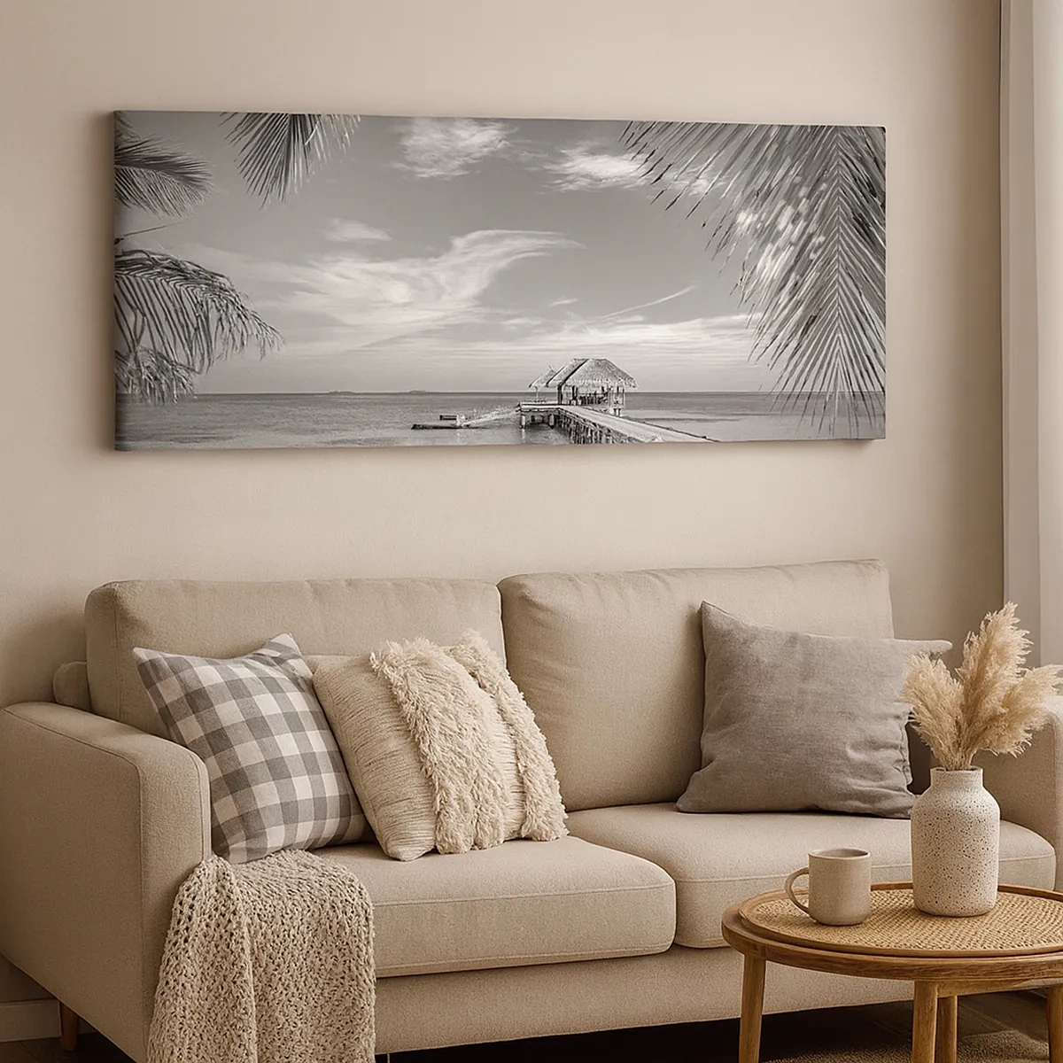 Impression sur toile - Image sur toile - Souvenirs ou rêve? - 30x30 cm