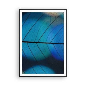 Affiche dans un cadre noir - Poster - Construction complexe - 70x100 cm