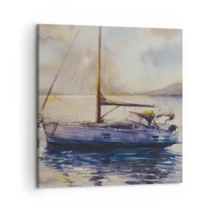 Impression sur toile - Image sur toile - Soirée sur la baie - 50x50 cm