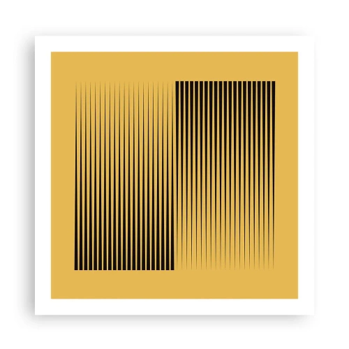 Affiche - Poster - Cadre opposé - 60x60 cm