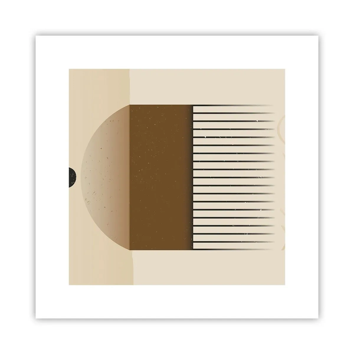 Affiche - Poster - Différents états - 30x30 cm