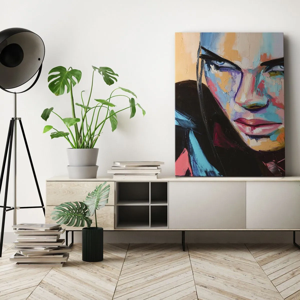 Impression sur toile - Image sur toile - Le coeur sauvageon - 45x80 cm