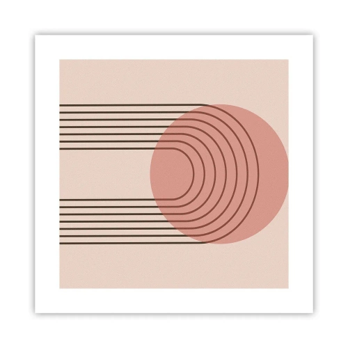 Affiche - Poster - Attraction irrésistible - 40x40 cm