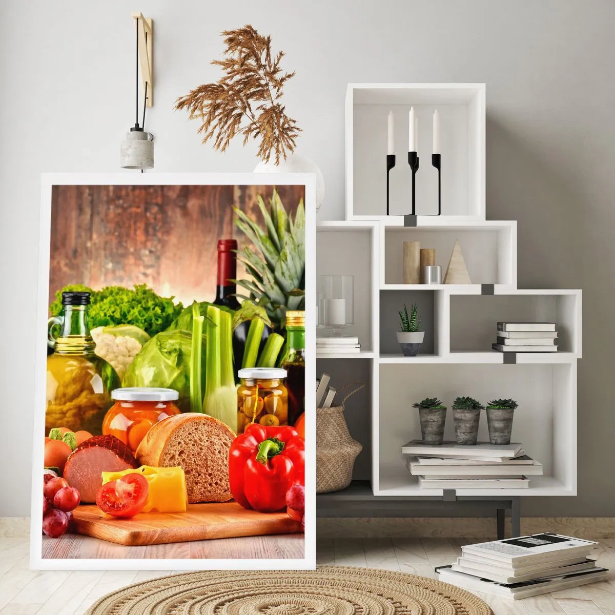 Affiche - Poster - Fumé, cuit au four et mariné - 40x50 cm