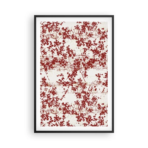 Affiche dans un cadre noir - Poster - Comme un calicot ancien - 61x91 cm