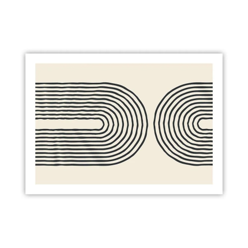 Affiche - Poster - Dans un instant... - 70x50 cm