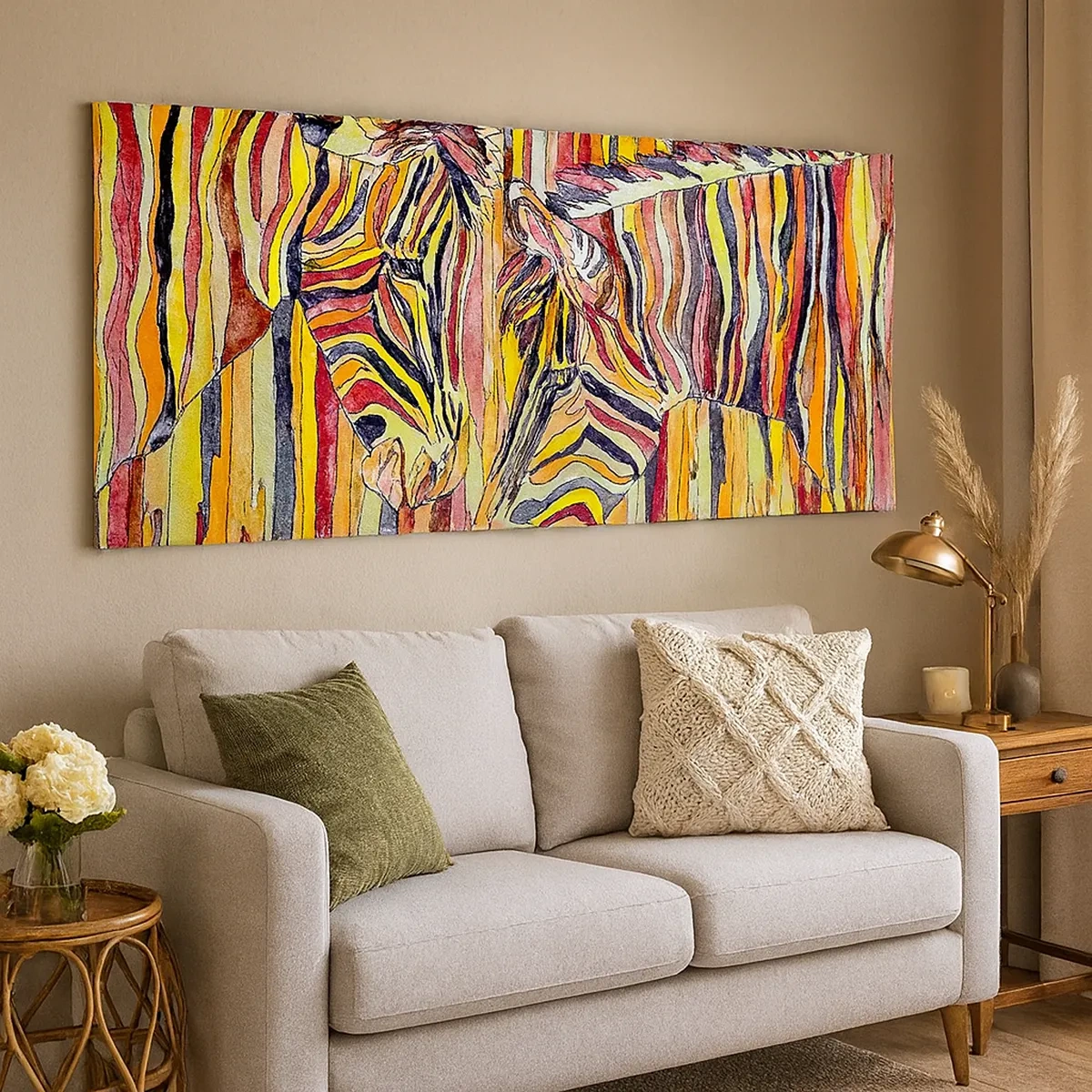 Impression sur toile - Image sur toile - Et donc toi aussi... - 30x30 cm