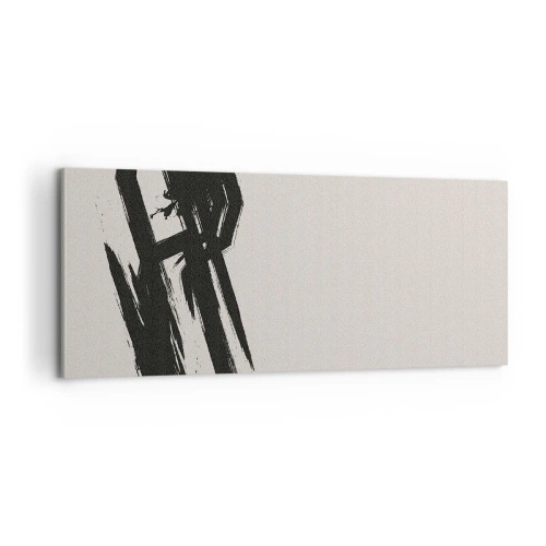 Impression sur toile - Image sur toile - Ruée imparable - 100x40 cm