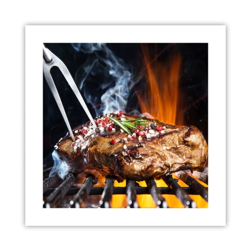 Affiche - Poster - Juteux et parfumé - 40x40 cm