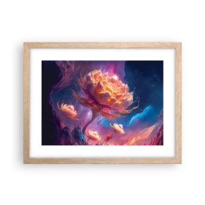 Affiche dans un chêne clair - Poster - Un autre monde - 40x30 cm