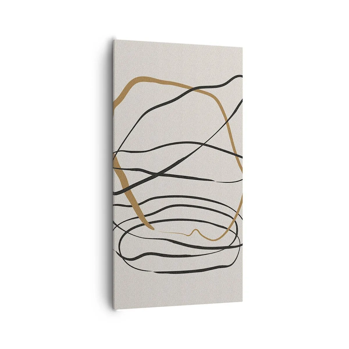 Impression sur toile - Image sur toile - Composition – danse en boucle - 65x120 cm