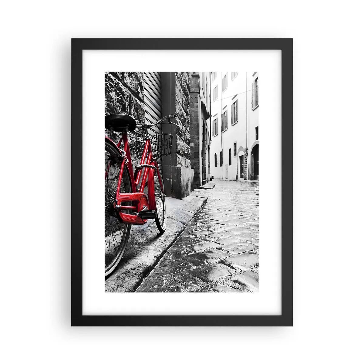 Affiche dans un cadre noir - Poster - La vraie beauté ne vieillit pas - 30x40 cm