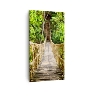 Impression sur toile - Image sur toile - Suspendu dans la nature - 55x100 cm