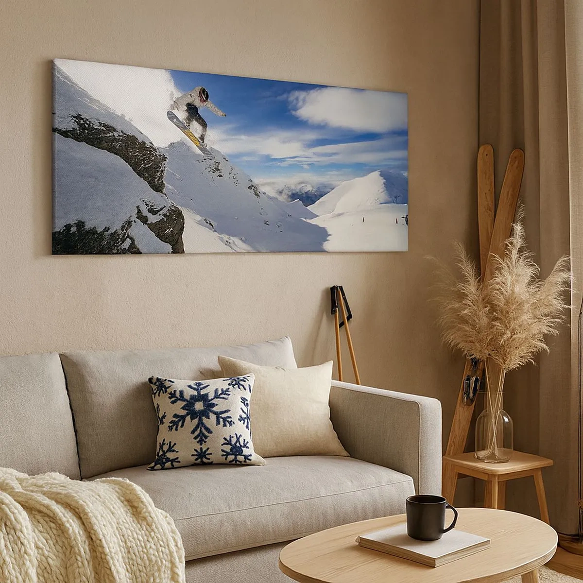 Impression sur toile - Image sur toile - Liberté sans limite - 100x40 cm