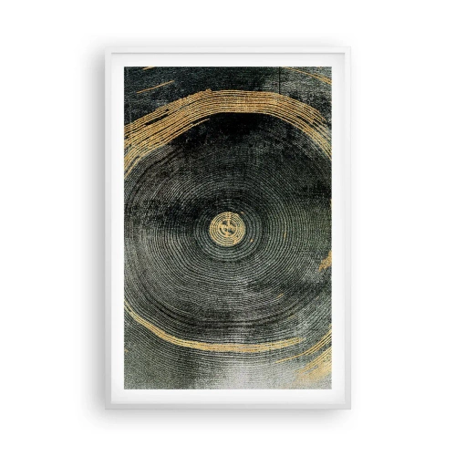 Affiche dans un cadre blanc - Poster - Changement et persistance - 61x91 cm