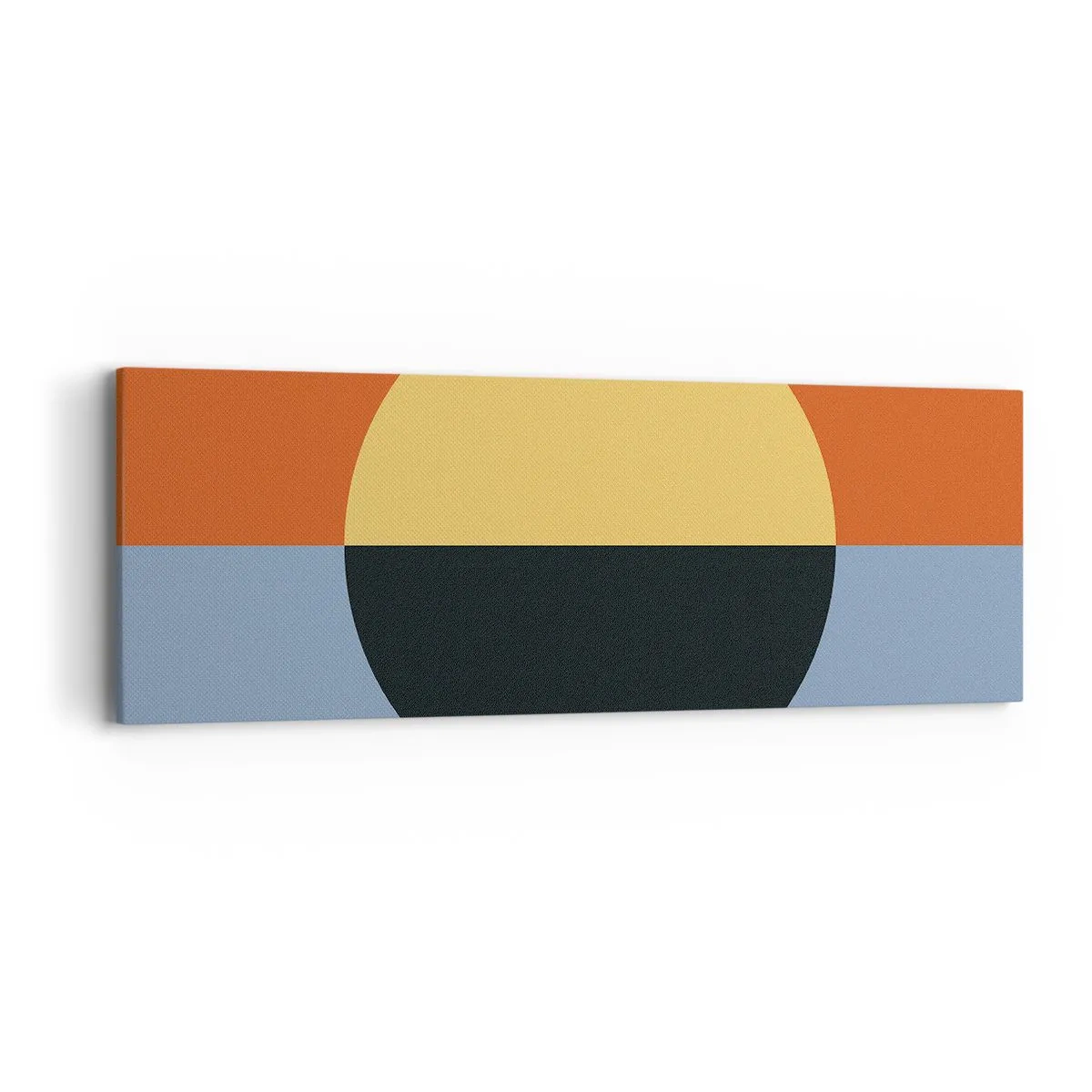 Impression sur toile - Image sur toile - Composition de chaleur et de fraîcheur - 90x30 cm