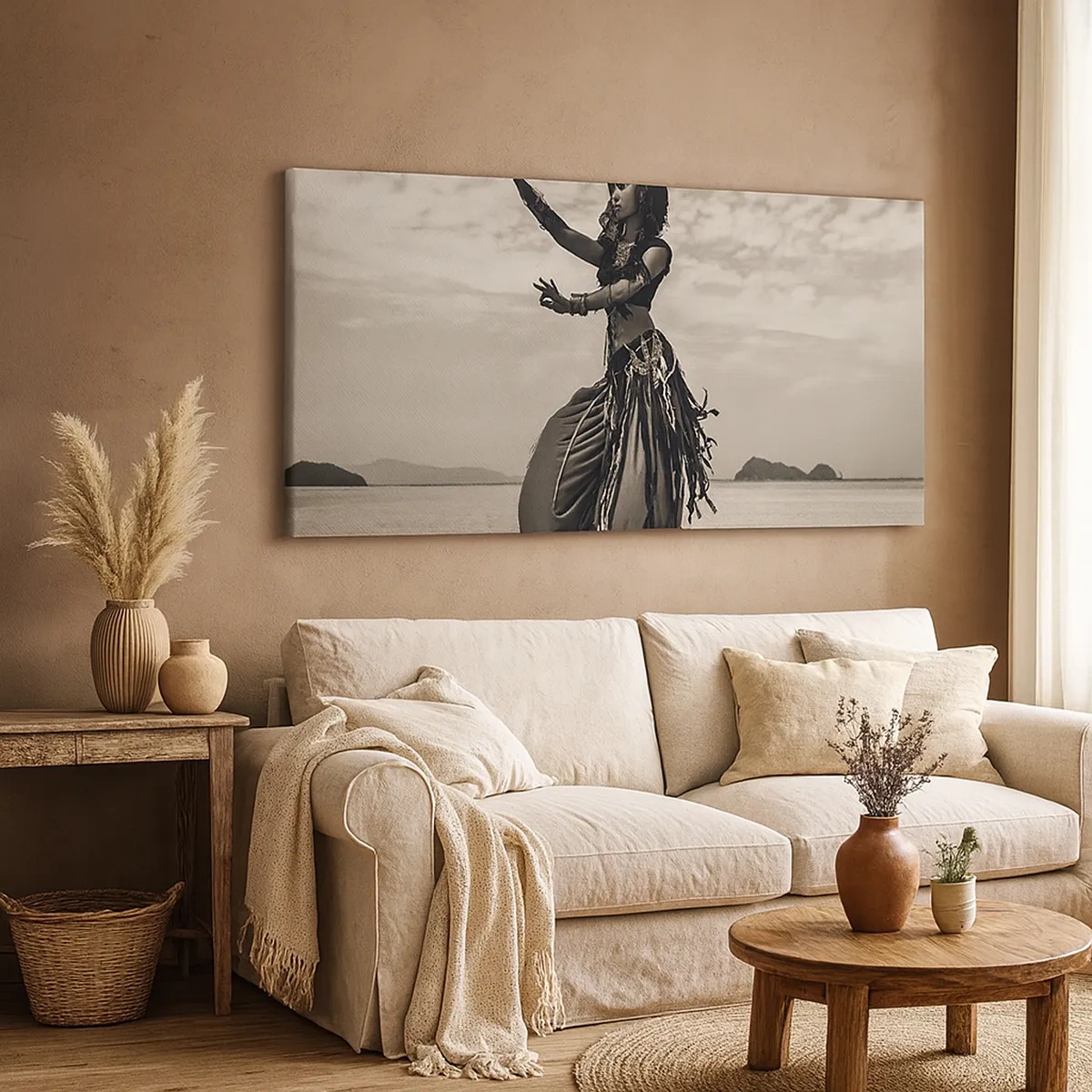 Impression sur toile - Image sur toile - Danse des îles du sud - 30x30 cm