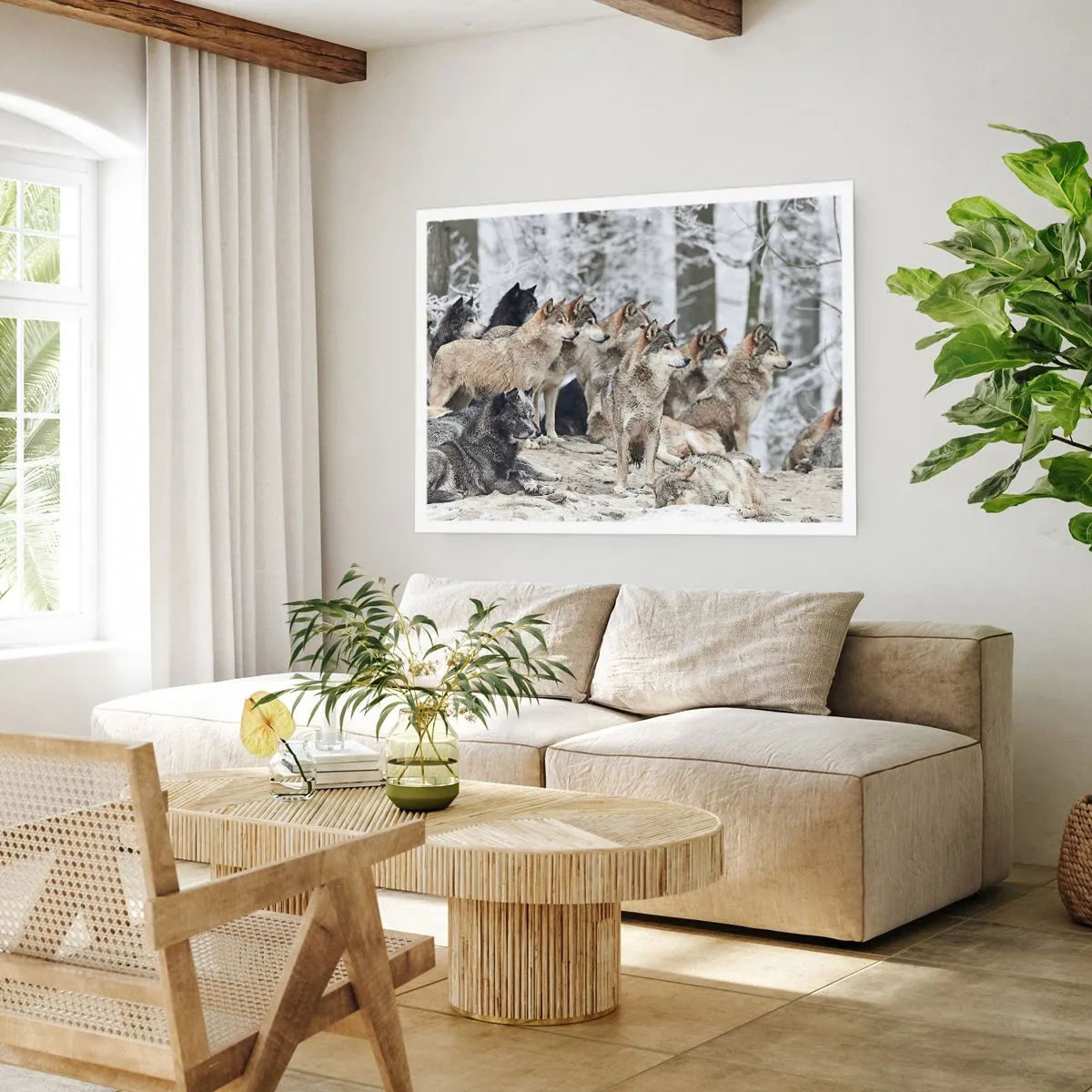 Affiche - Poster - Famille et amis - 40x30 cm