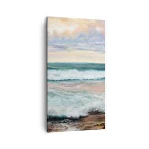 Impression sur toile - Image sur toile - Ici tu adouciras ton âme - 45x80 cm