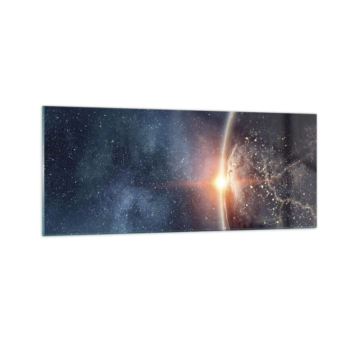 Impression sur verre - Image sur verre - Dans une nouvelle perspective - 100x40 cm