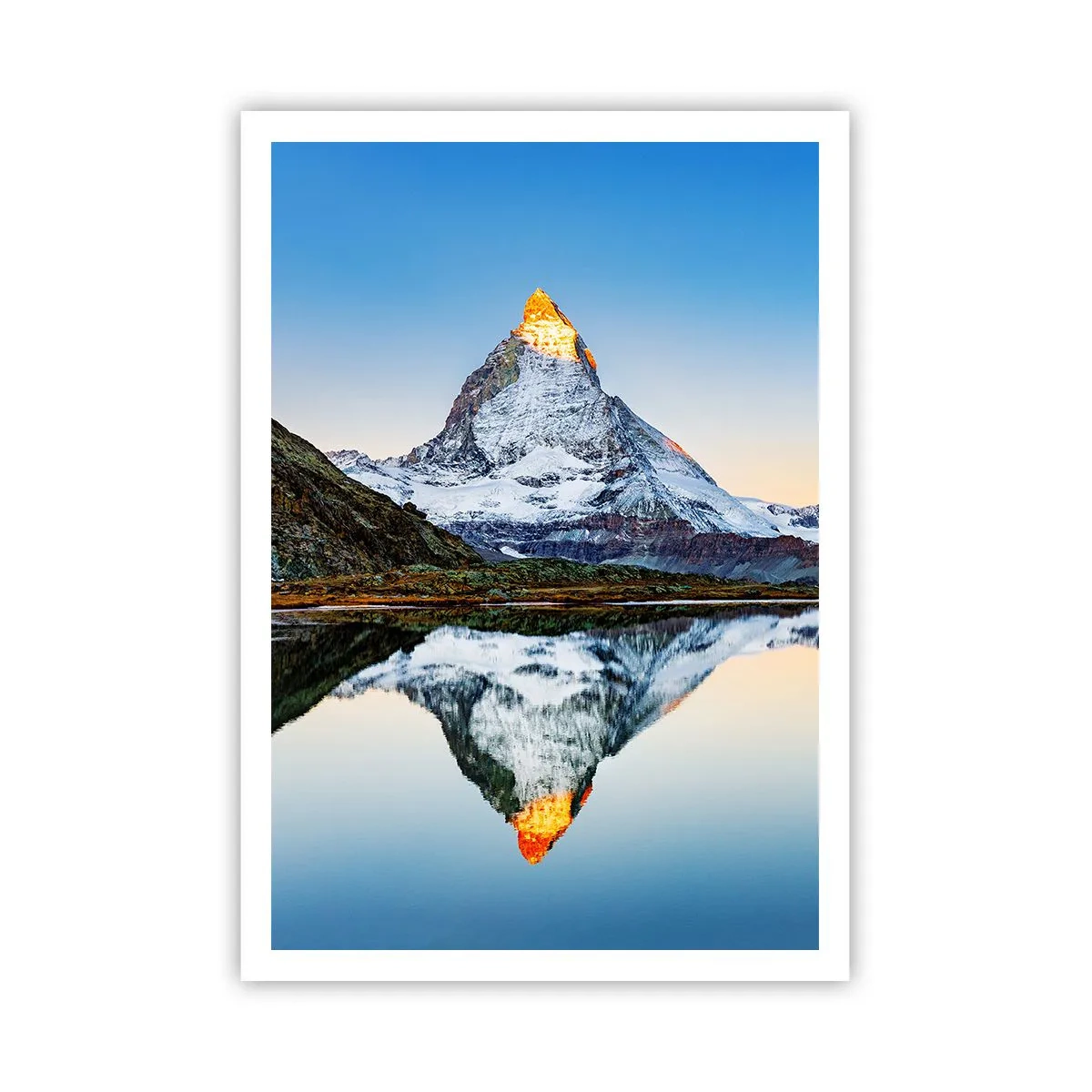 Affiche - Poster - Deux mondes - 70x100 cm